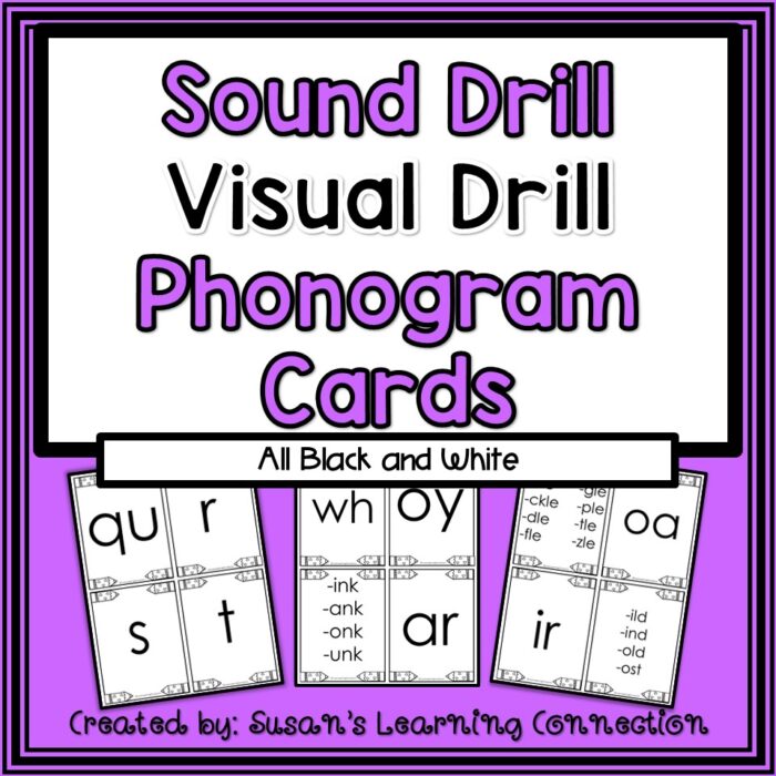 Sound Drill Cards