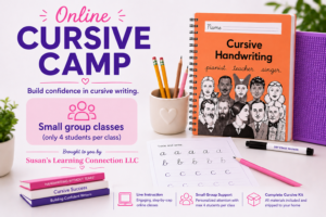 Online Cursive Camp