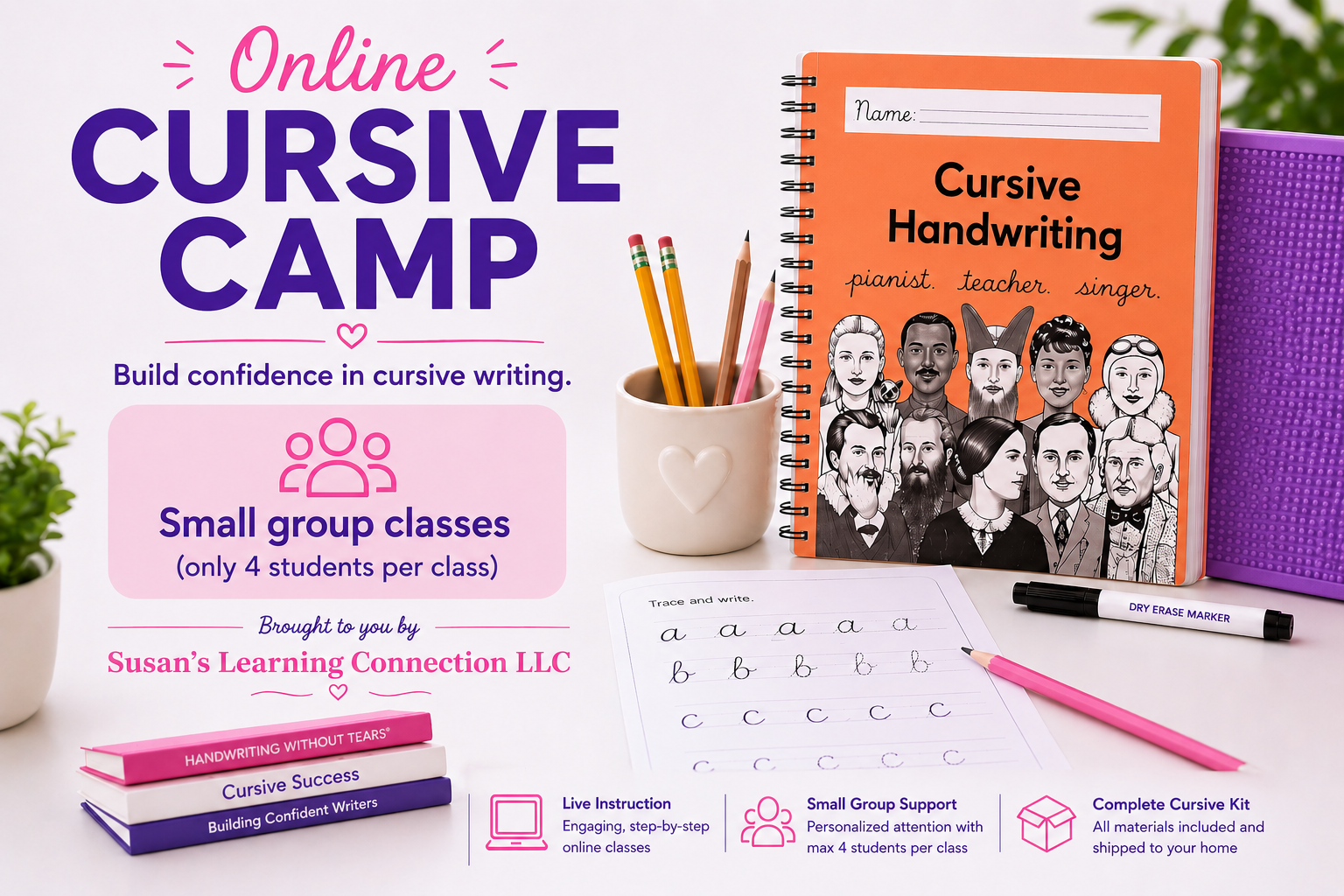 Online Cursive Camp